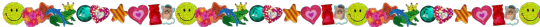 sparkly sticker banner